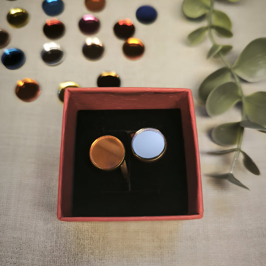 Anillos Dúo Espejo ✨