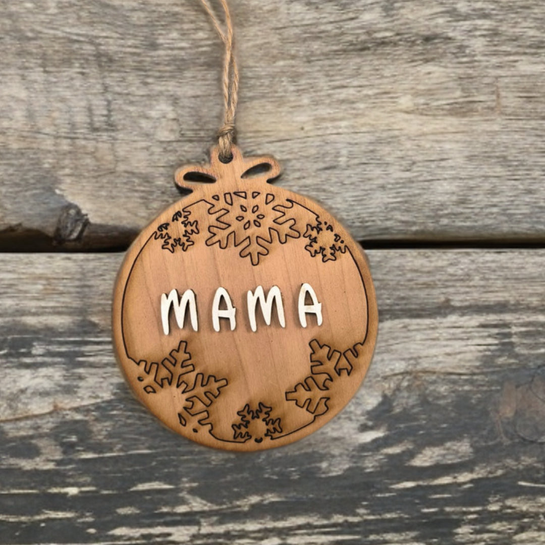 🎄Bola de navidad - Nieve Relieve🎄