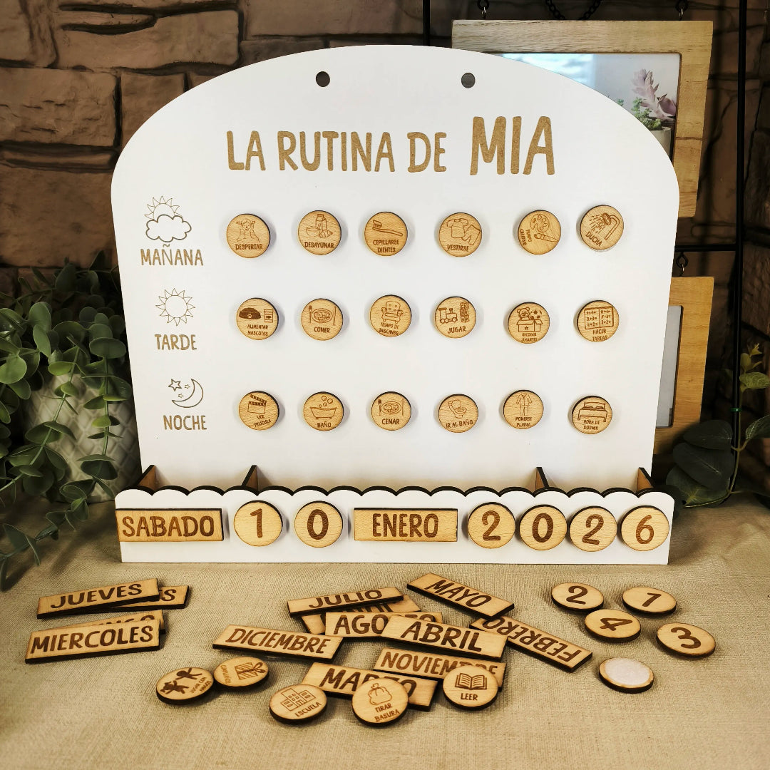 Tabla de Rutinas Montessori 🌞