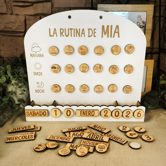 Tabla de Rutinas Montessori 🌞