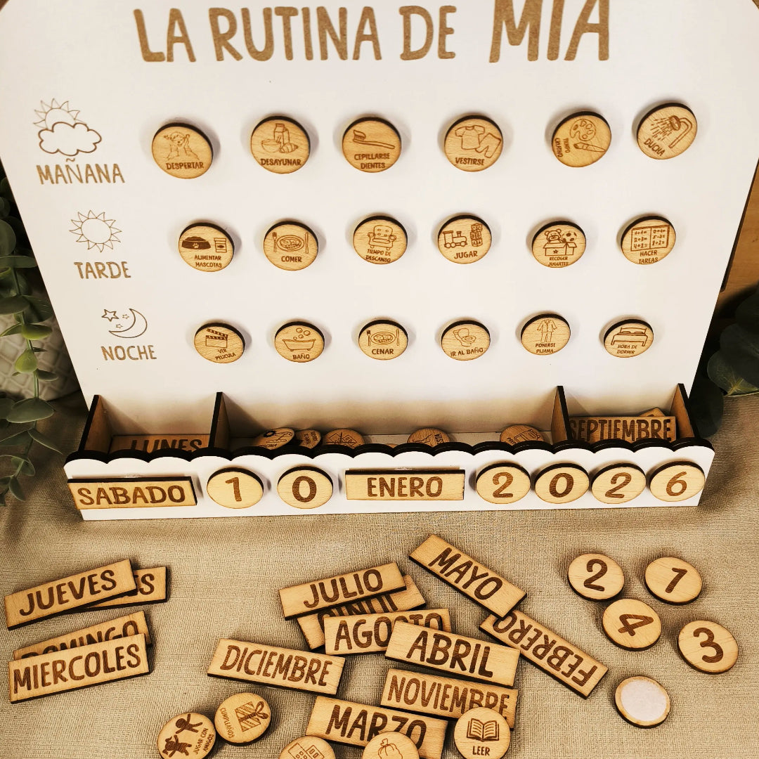 Tabla de Rutinas Montessori 🌞