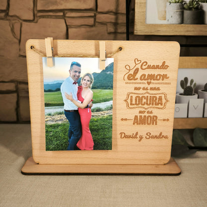 Porta foto Personalizado de San Valentín 💞