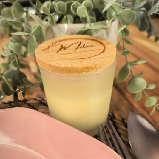 Vela Personalizada de Cera Natural 🕯️