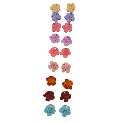 Pendientes Flor Tropical 🌼