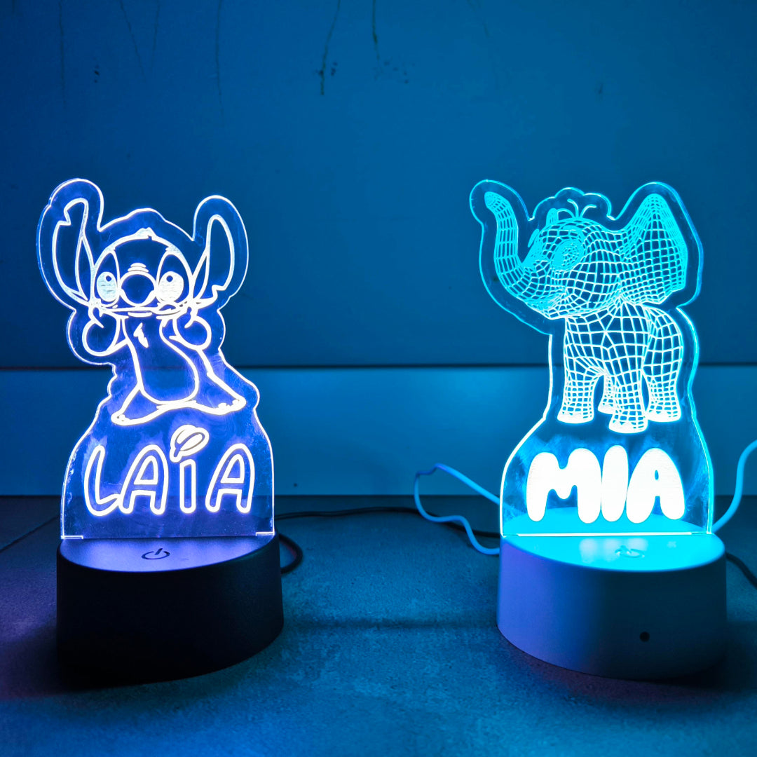 LAMPARA LED INFANTIL COLOR