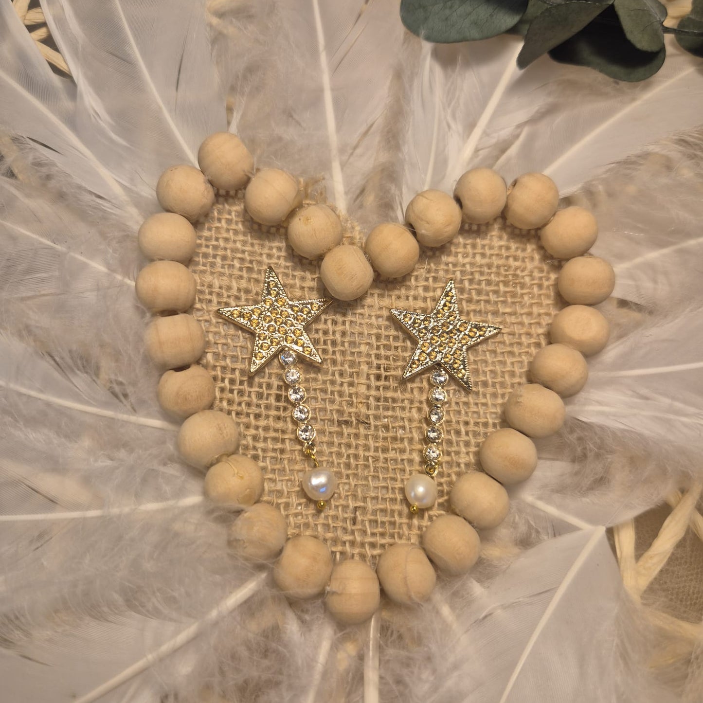 Pendientes Estrella desmontable  ✨