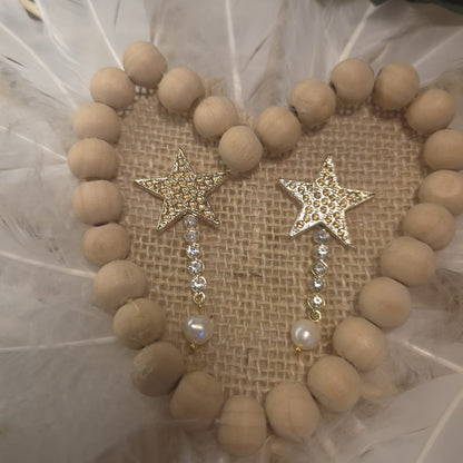 Pendientes Estrella desmontable  ✨