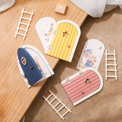 🐭 Puerta Ratoncito Perez Rosa 🐭